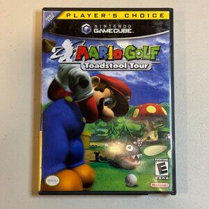Mario Golf Toadstool Tour Player's Choice Case & Disc Only For Nintendo Gamecube